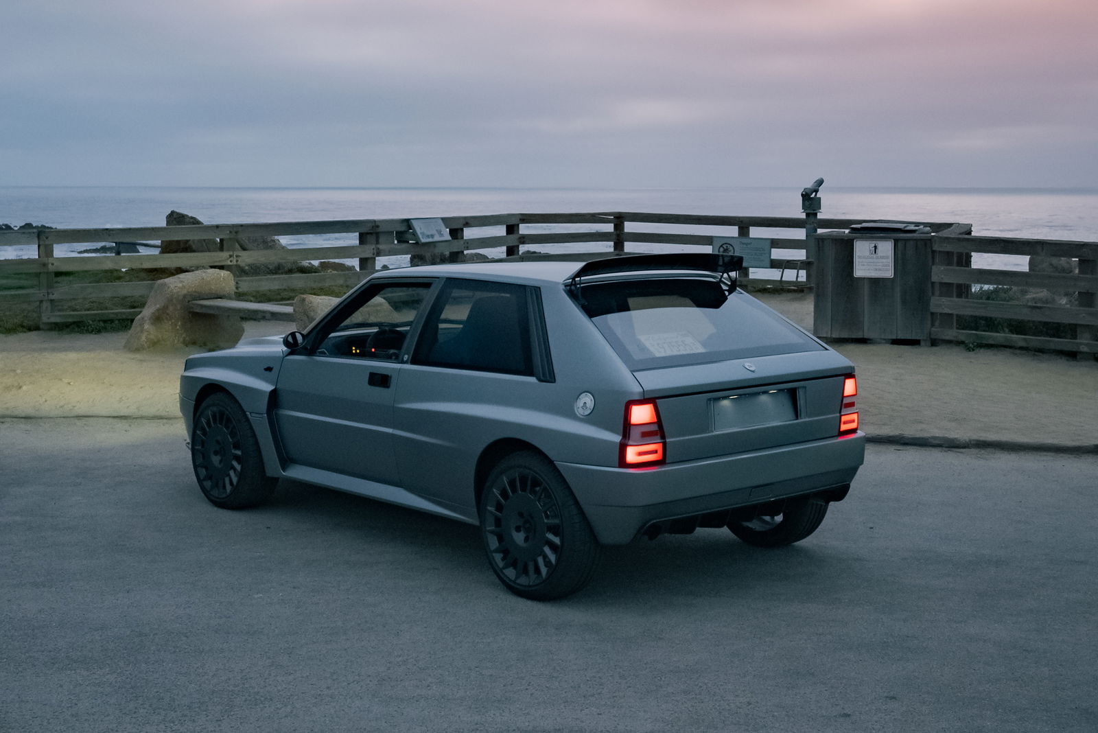 This 1989 Lancia Delta Integrale Futurista For Sale Is A Restored